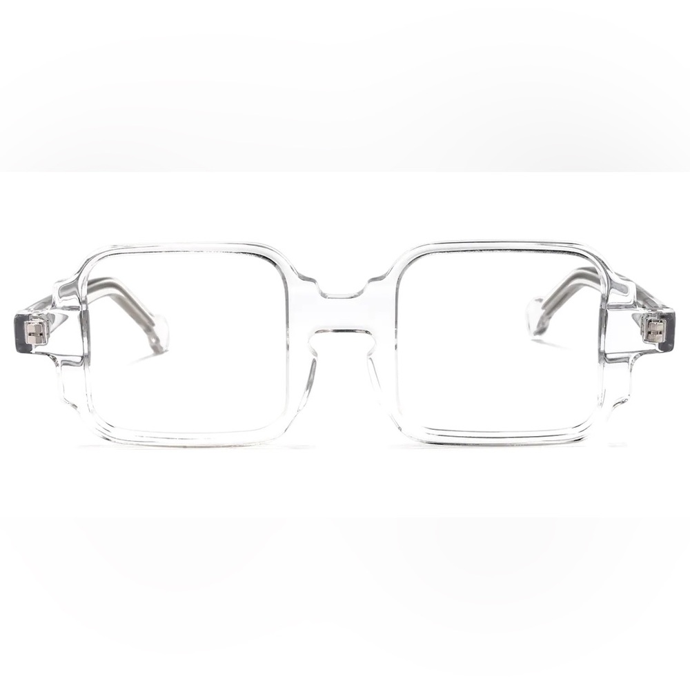 Clear Square Shaped Eye Glasses (NWOT)